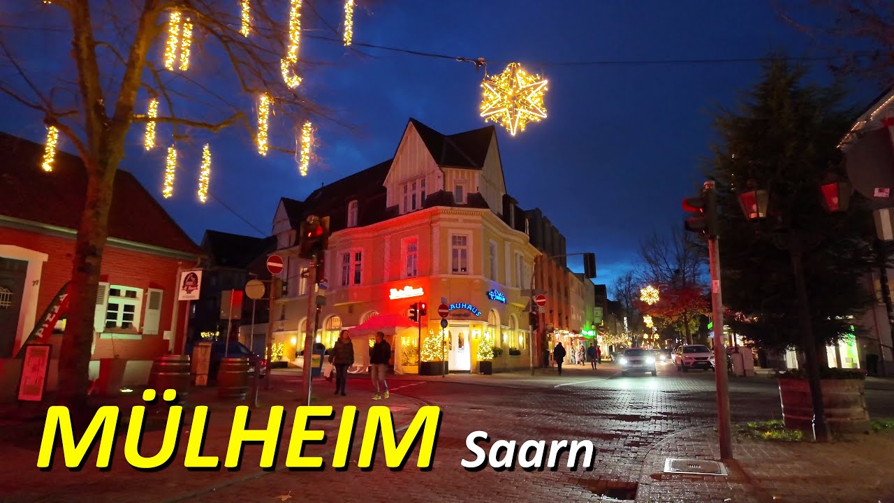 Mülheim walking 4K | Saarn Dezember 2024