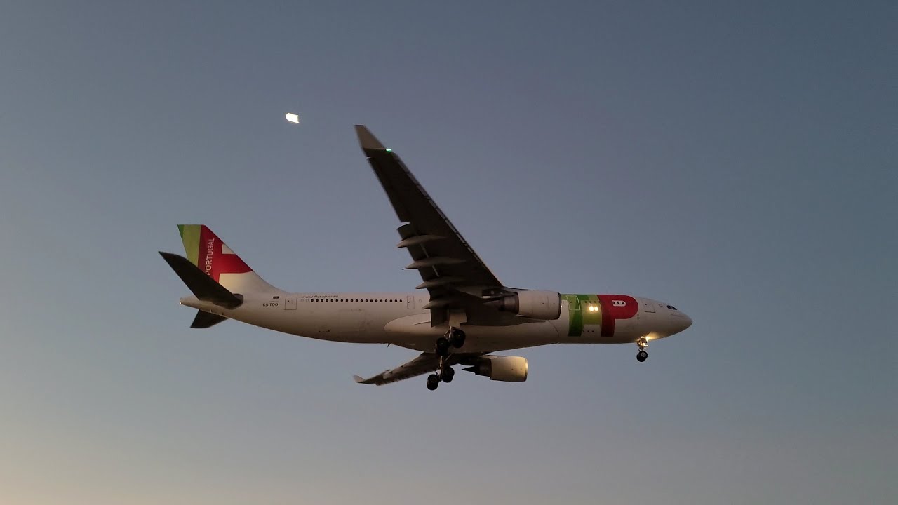 A330-202 TAP Pousando em Porto Alegre 07-05-2022