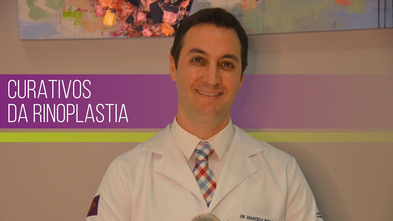 Curativos de rinoplastia: como são e como trocar?
