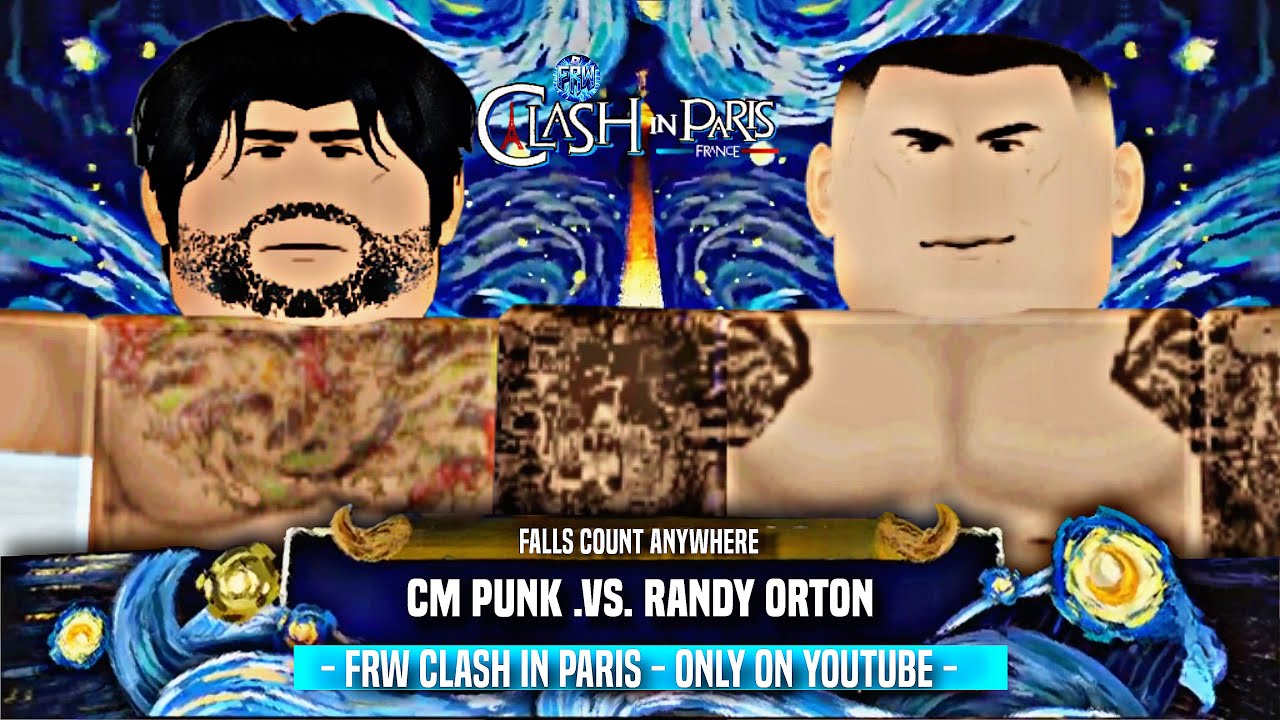 Full Match: CM Punk Vs Randy Orton- Falls Count Anywhere | FRW Clash In Paris 2026