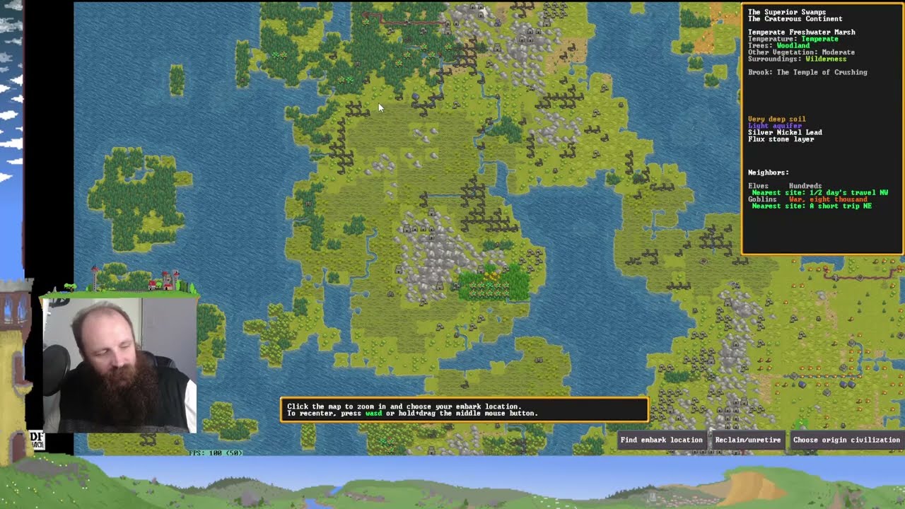 New fortress! Best fortress! || Dwarf fortress!