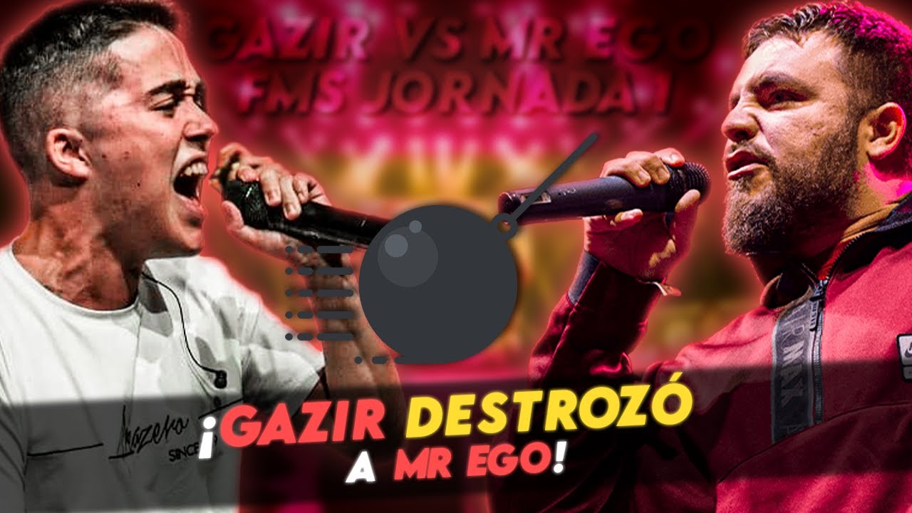 ¡GAZIR DESTROZÓ A MR EGO! | GAZIR VS MR EGO FMS ESPAÑA JORNADA 1
