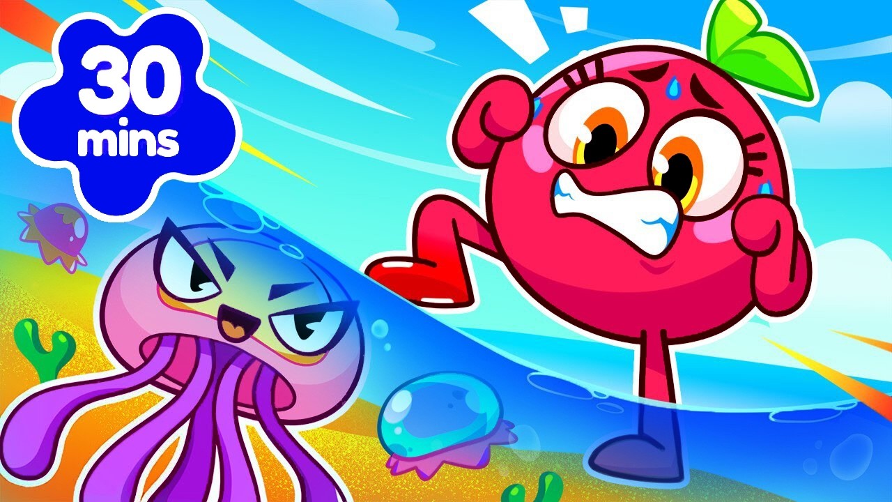 Safety Tips on the Beach | Useful story for Kids | Nursery Rhyme & Kids Song | PP Stories #forkids