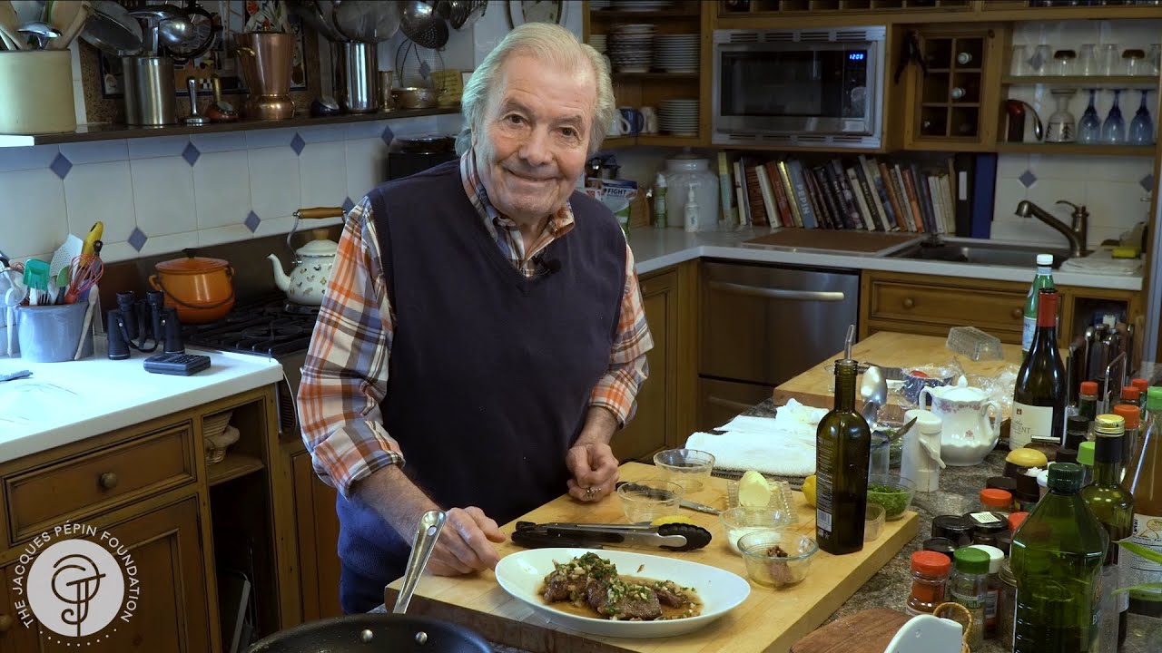 Grandma's Favorite Steak | Jacques Pépin Cooking At Home | KQED