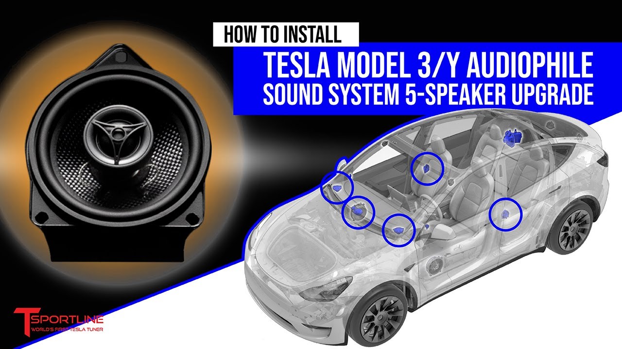 Модернизация аудиосистемы Tesla Model 3 своими руками 🔊 с помощью усовершенствованного комплекта ...