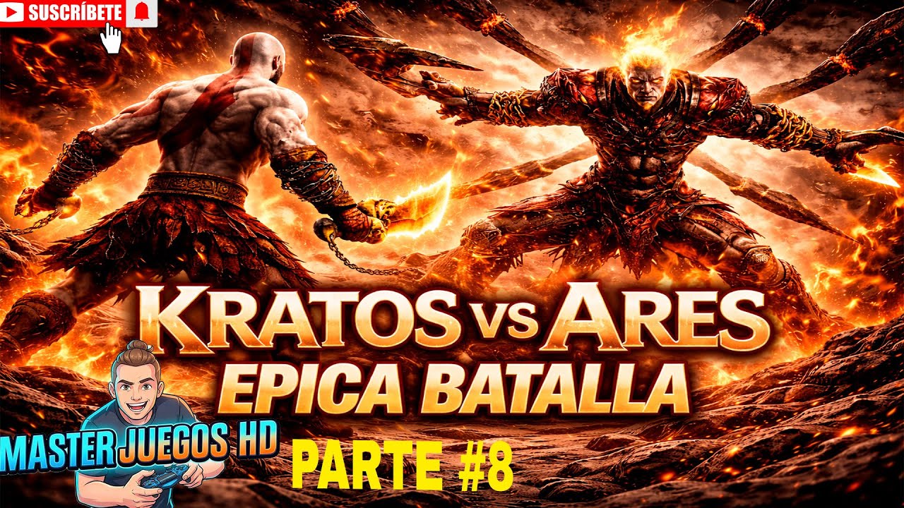 GOD OF WAR 1 LA GRAN BATALLA, KRATOS vs ARES EN / DIFICULTAD ESPARTANO