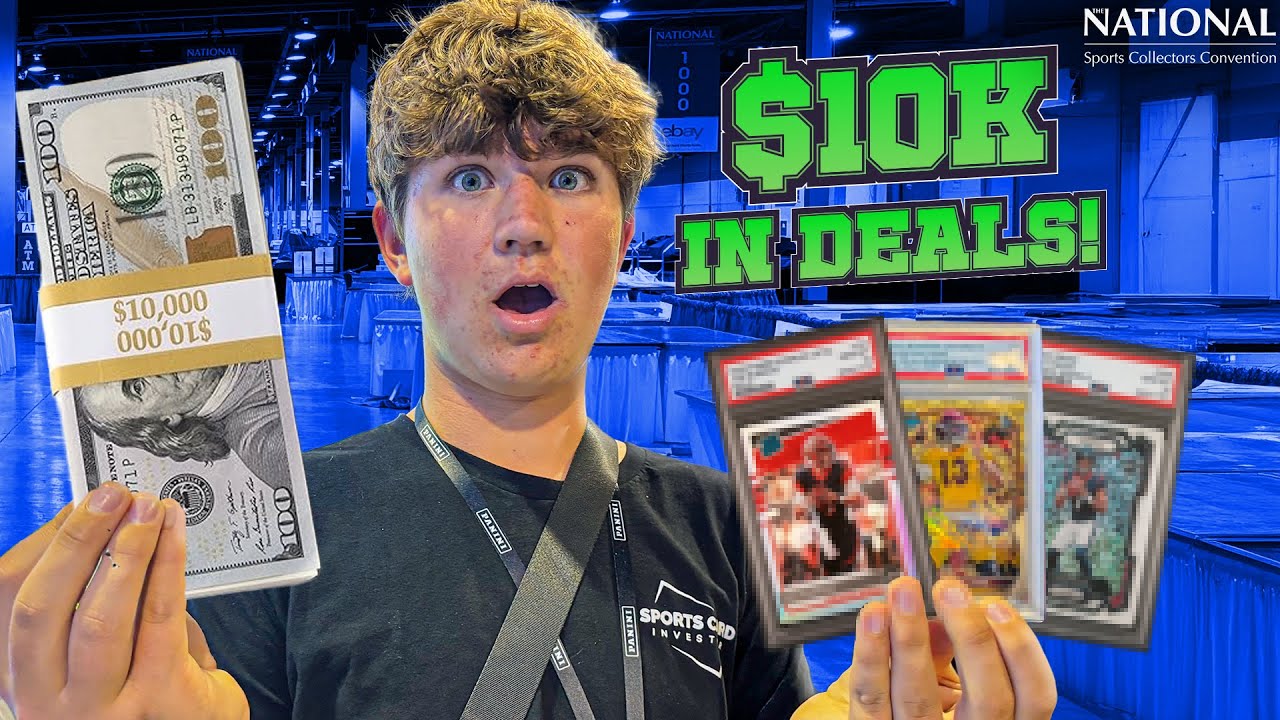 HUGE $10K Sports Card Trade Day at The National