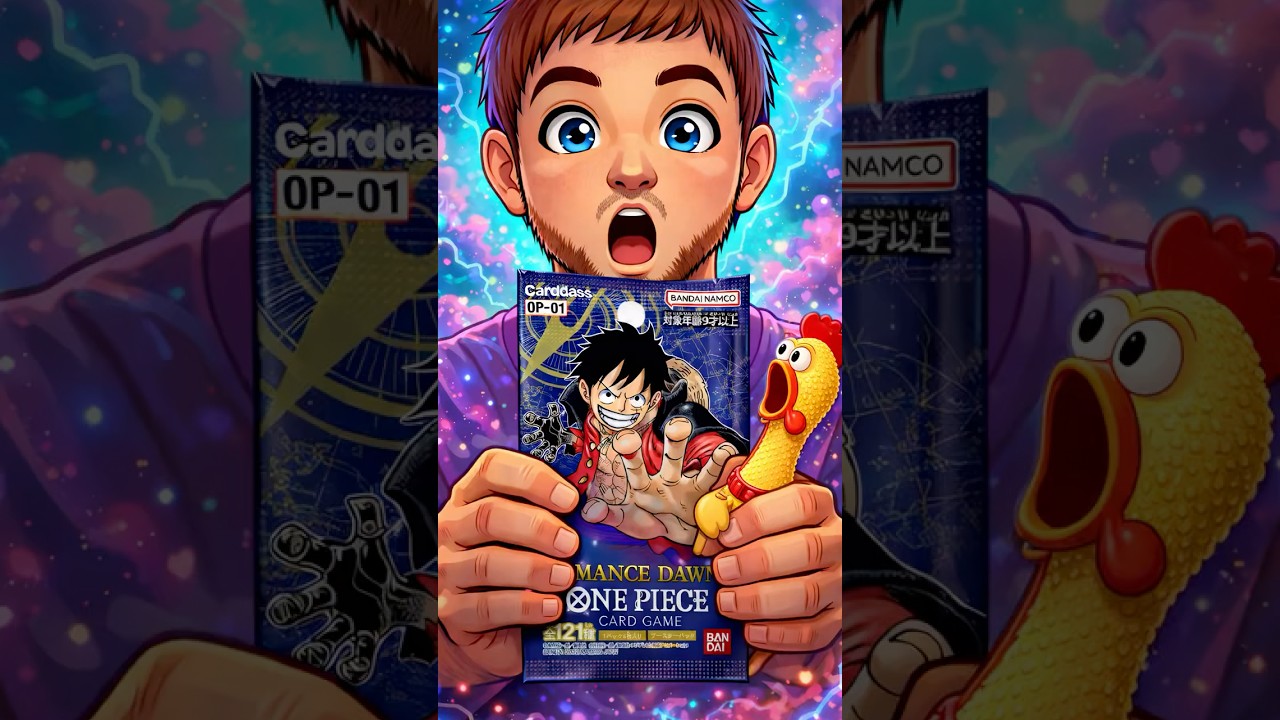 ONE PIECE OP-01 ROMANCE DAWN PACK OPENING  WHAT DID I PULL! #cards #onepiece #cardopening #tcg