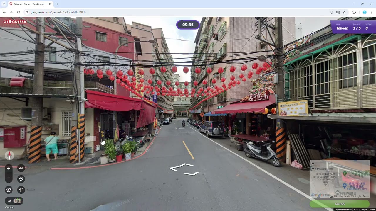 GeoGuessr Speedrun - Taiwan 25k 2m49s (台灣)
