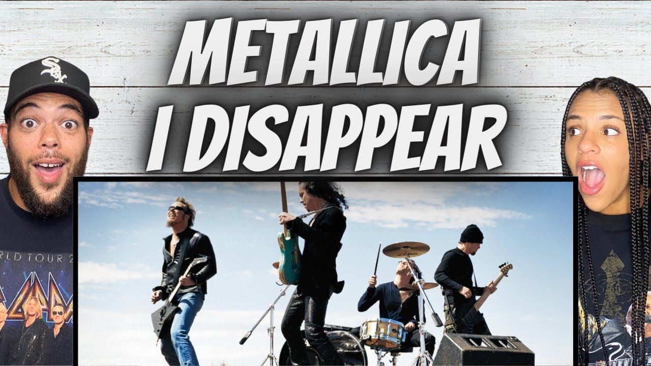 OHH MY GOSH!| FIRST TIME HEARING Metallica -  I Disappear REACTION