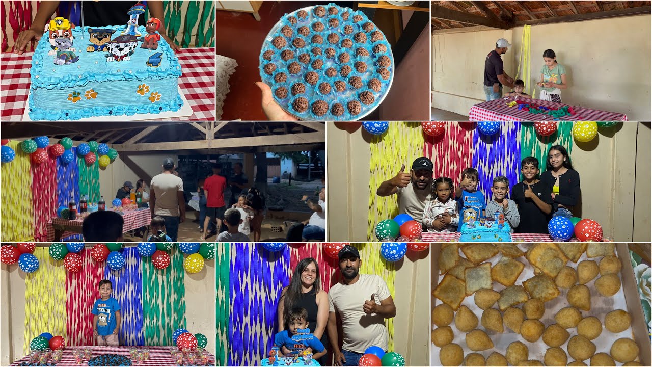 ANIVERSÁRIO SIMPLES FEITO NA ROÇA TAVA BOM DEMAIS 4 ANOS DO GAEL 🎉