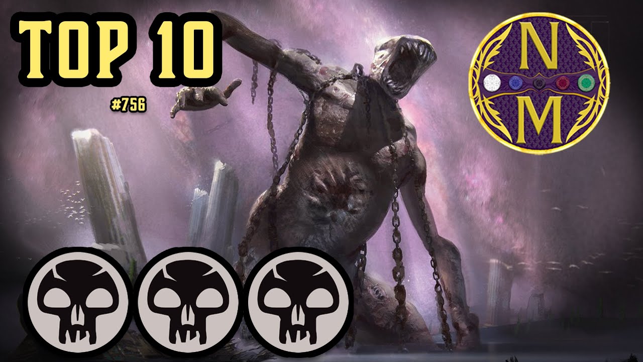 MTG TOP 10: Некоторые карты стоят три чёрных маны! | Magic: the Gathering