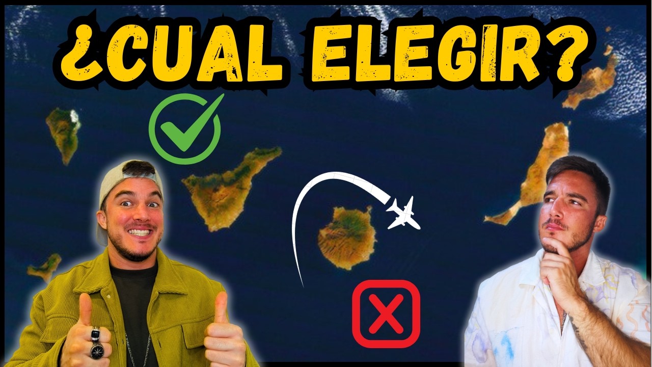 &iquest;Cu&aacute;l es la ISLA PERFECTA de Canarias para tu PRIMER viaje?🇮🇨