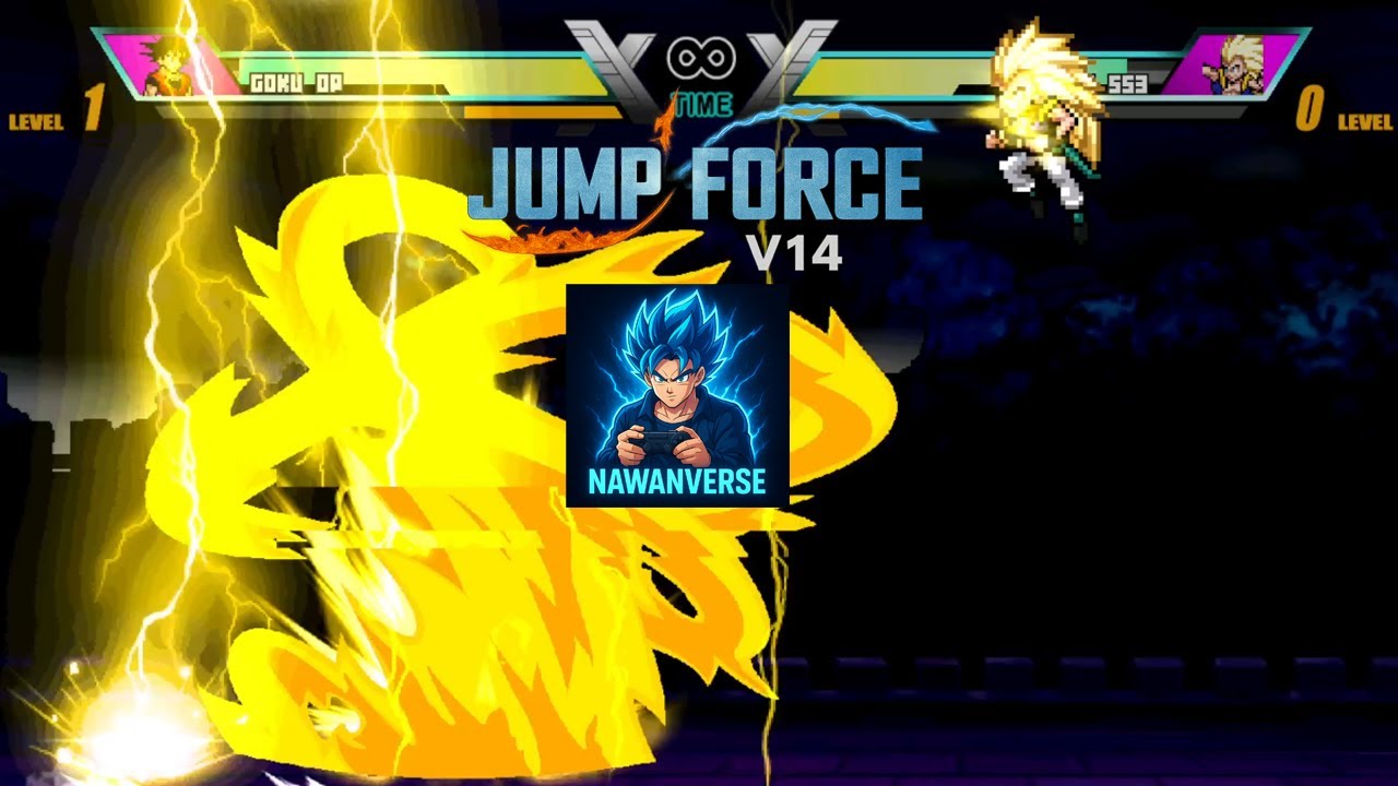 Jump Force Mugen V14 - Anime Battle Terheboh!! 🔥 Goku OP VS Gotenks SS3 - Siapa Paling Kuat!?