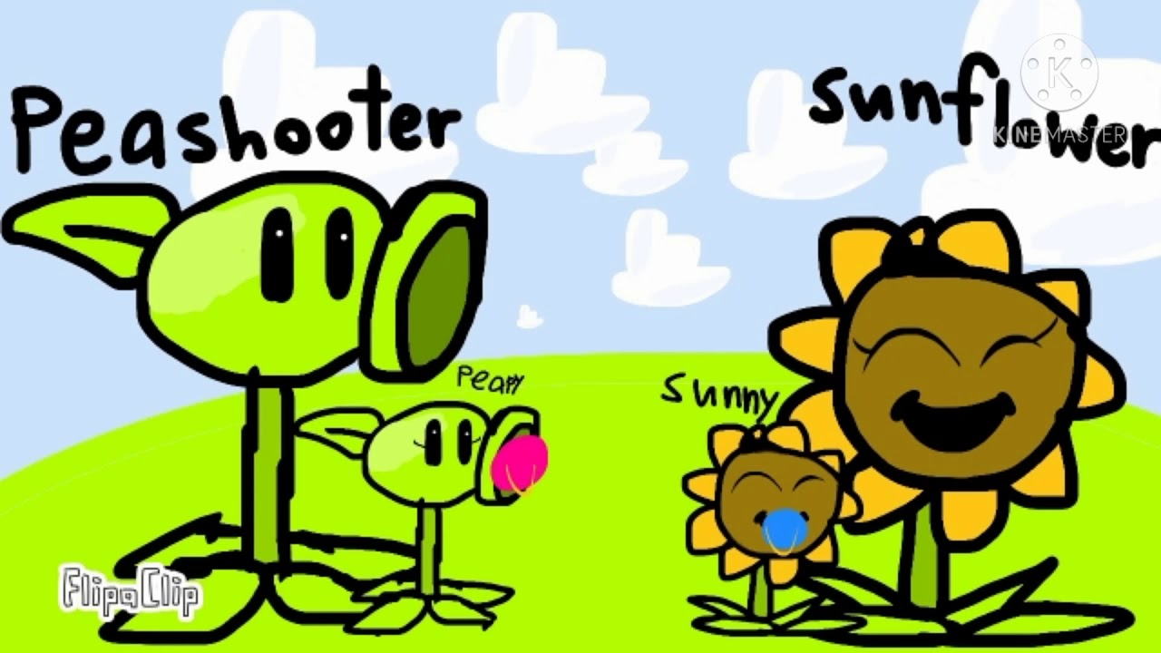 Sunflower x Peashooter (Pvz)
