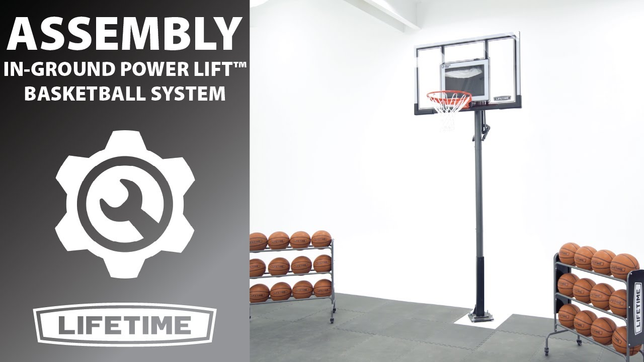Lifetime In-ground Power Lift® Basketball System | Lifetime Assembly Video