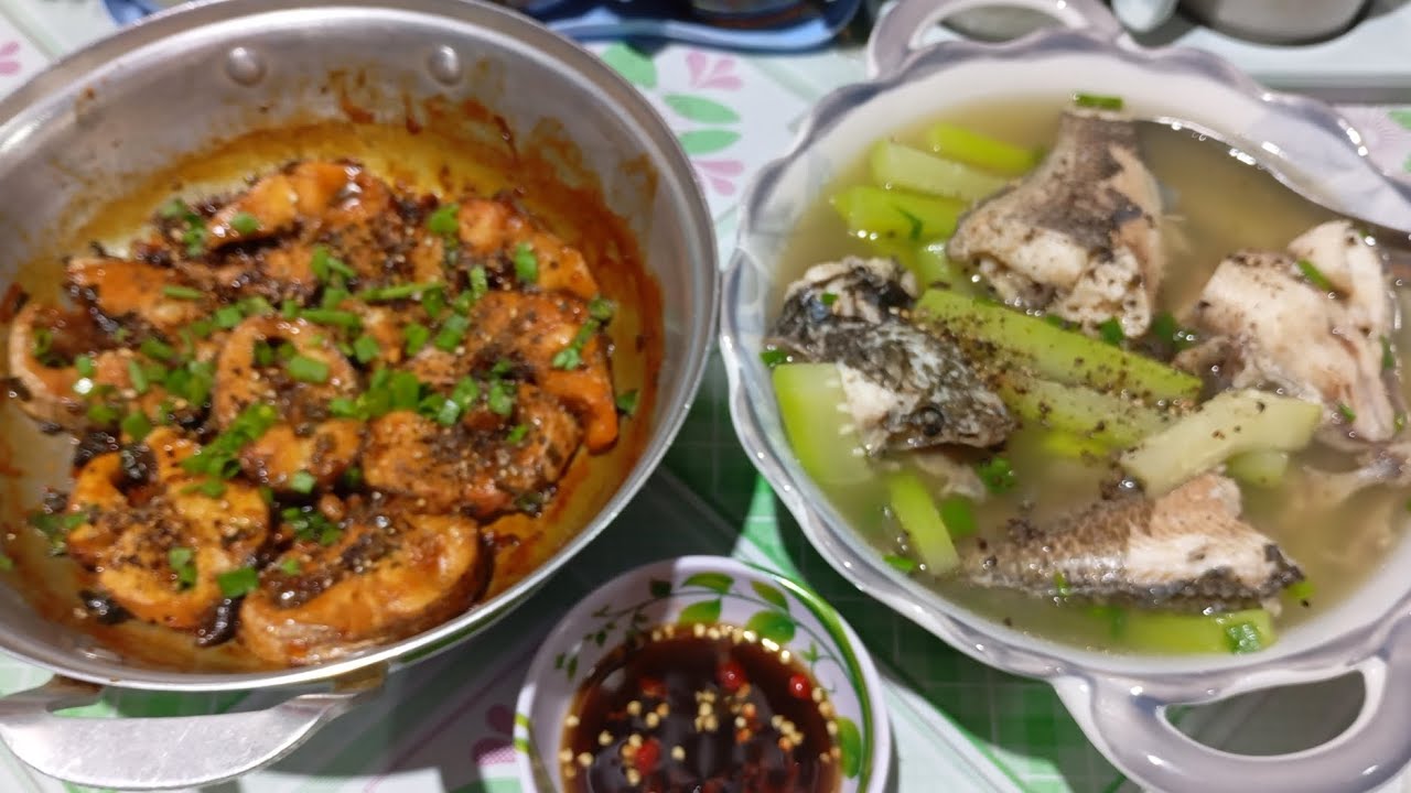 Bữa Cơm Quê Siêu Tiết Kiệm Cá Lóc Nấu Canh Bầu, Cá Kho Khô Sao Mà Ngon Hết Biết
