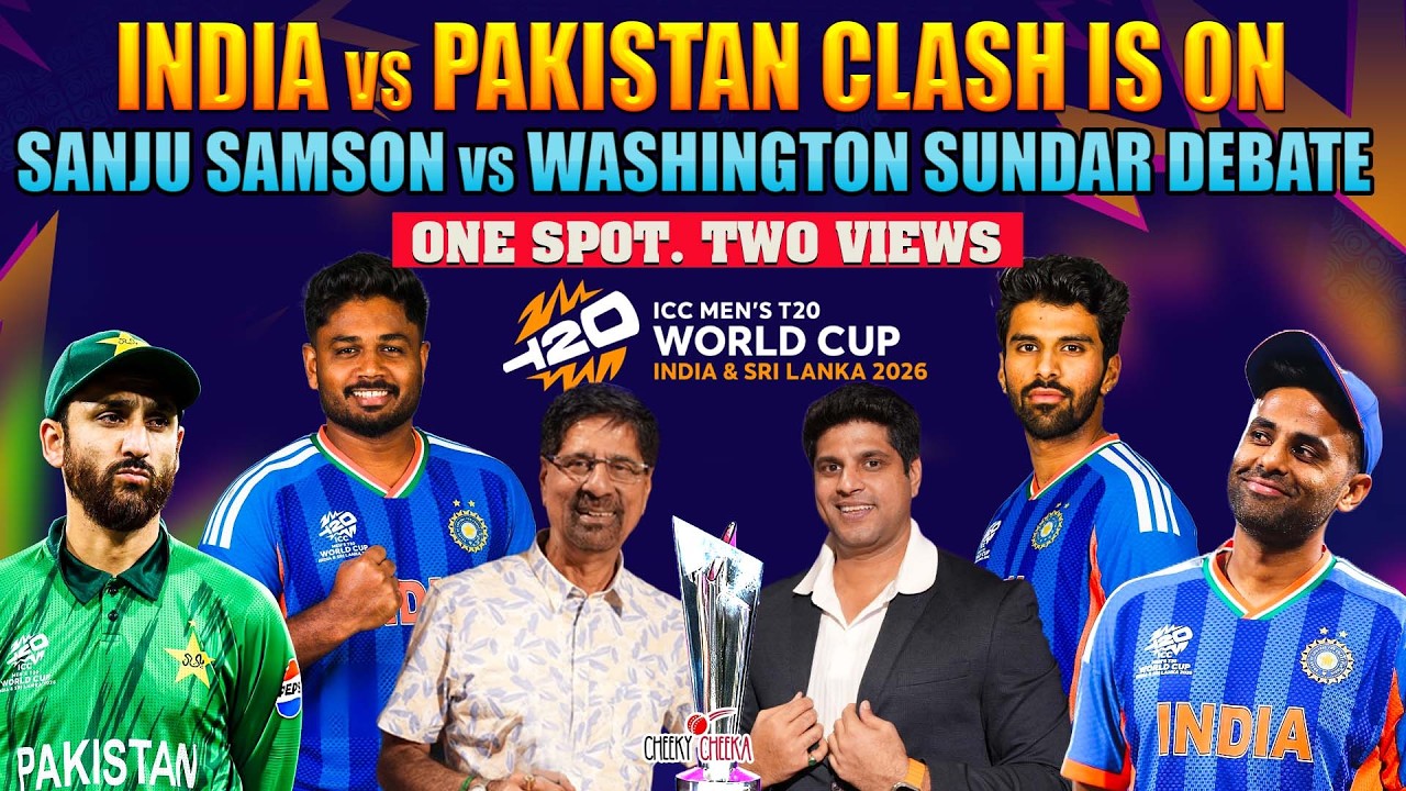 India vs Pakistan Clash is ON | Sanju Samson vs Washington Sundar Debate | One Spot. Two Views.