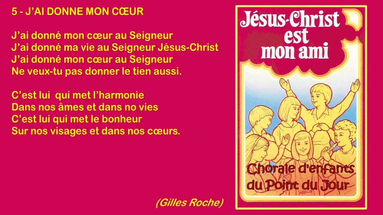 J'ai donné mon cœur au Seigneur, chorale d'enfants du Point du Jour