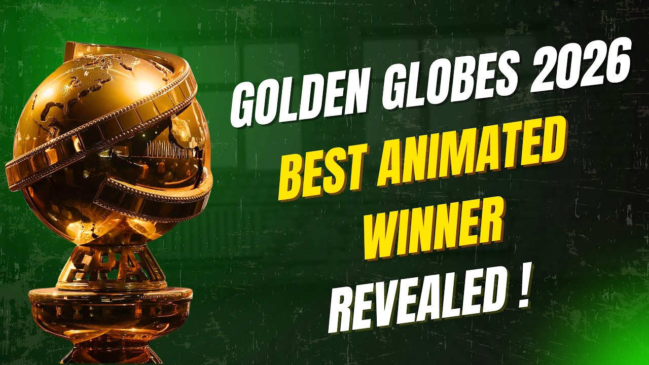 Golden Globes 2026: Best Animated Winner Revealed! #goldenglobes #animation #animatedmovie #awards