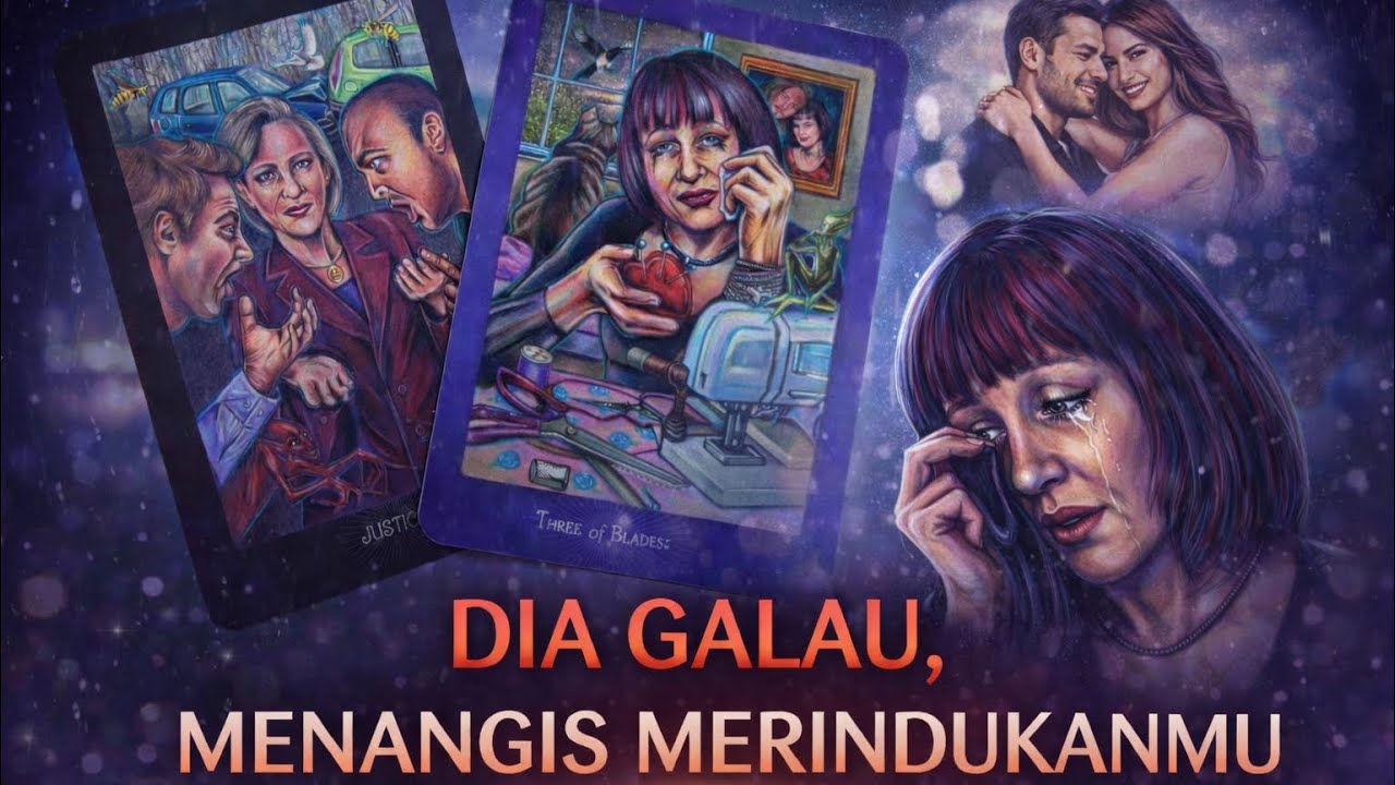 😭💔 DIA SANGAT GALAU! MENANGIS MERINDUKANMU, TERUS MEMANDANGI FOTO2MU📸 MENYESALI PENGKHIANATANNYA 🥀