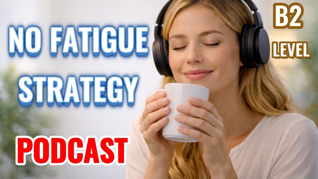 Listen to English Longer Without Fatigue || B2 Intermediate Listening Podcast