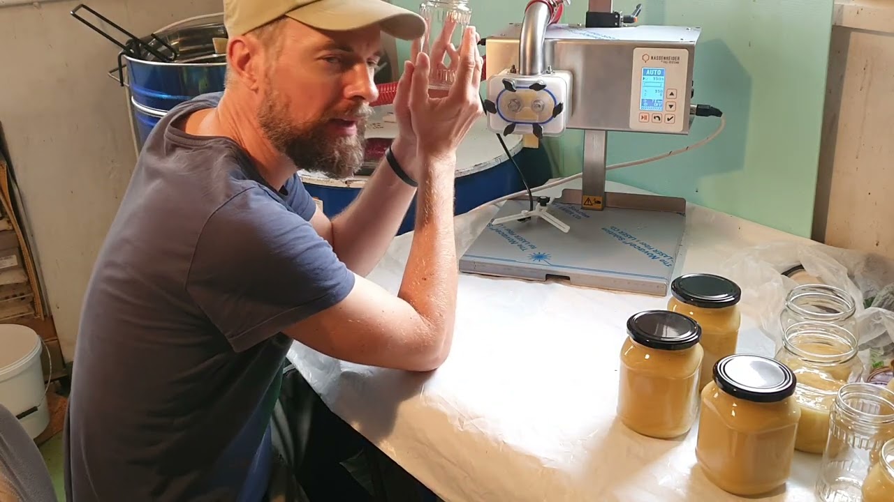 Dozare miere crema cu dozator Nassenheider (Honeyaid)
