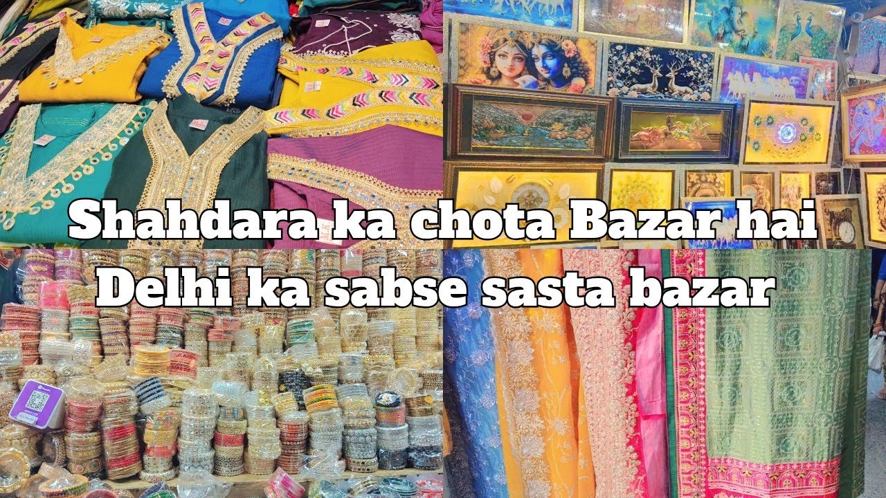 Delhi ka sabse famous bazar Shahdara ka chota bazar #shahdara #market #bazar 