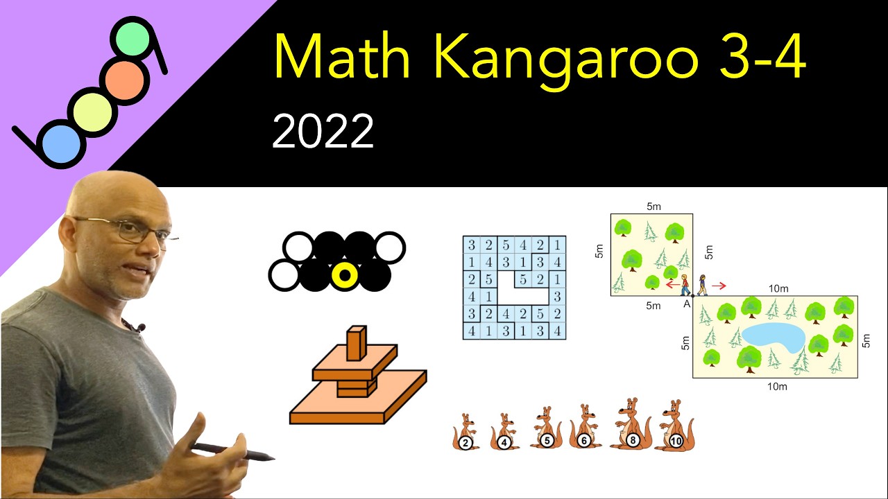 Math Kangaroo 2022, Grades 3-4