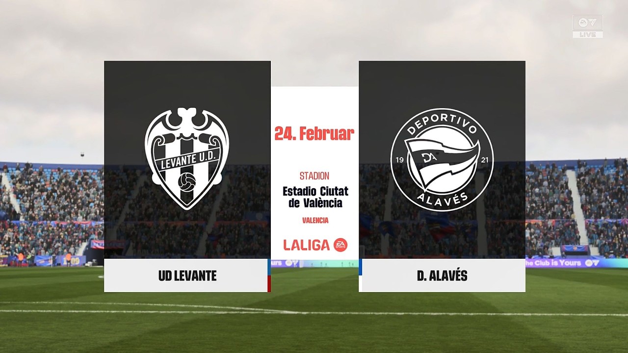 EA Sports FC 26 | Levante vs Deportivo Alavés - La Liga | Gameplay PS5
