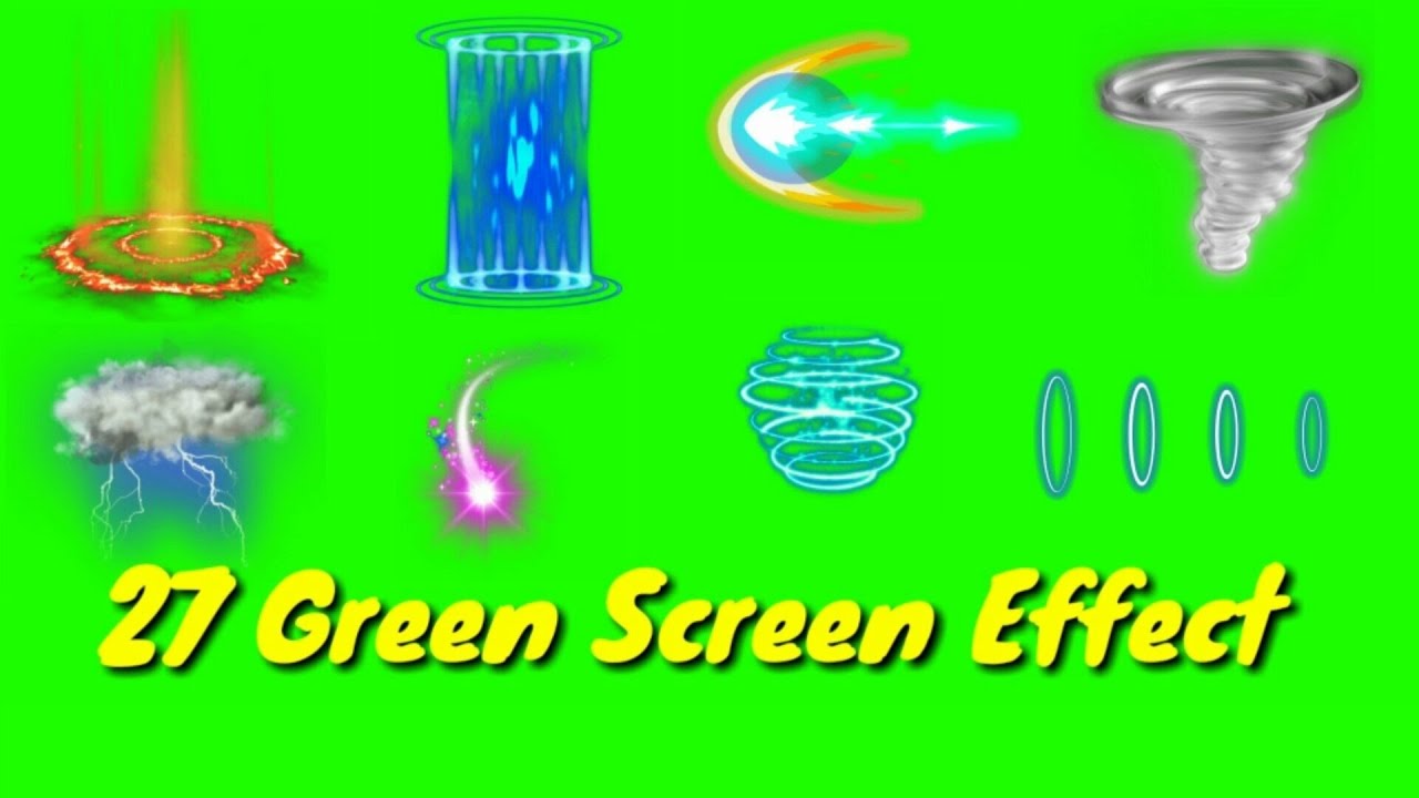 27 Green Screen Effect