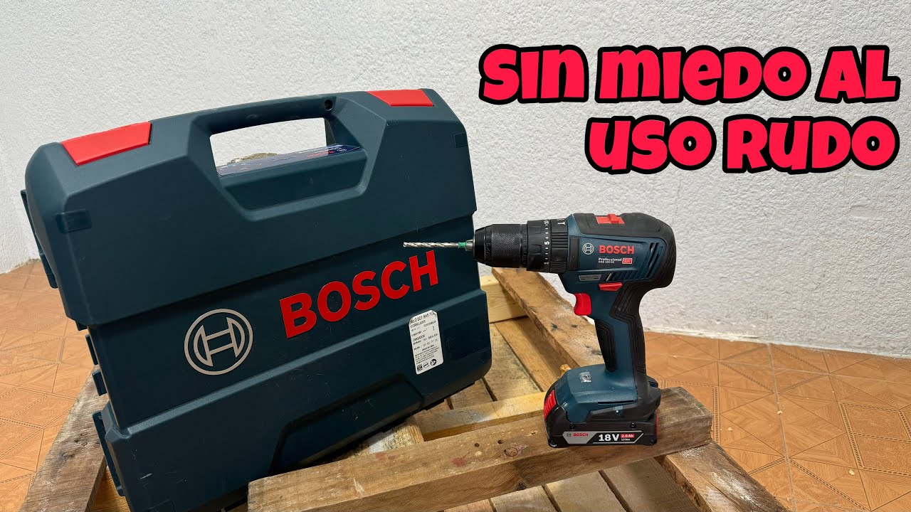 ROTOMARTILLO INALÁMBRICO BOSH 18V MOTOR BRUSHLESS  GSB 18V-50 - Review y Pruebas de Uso