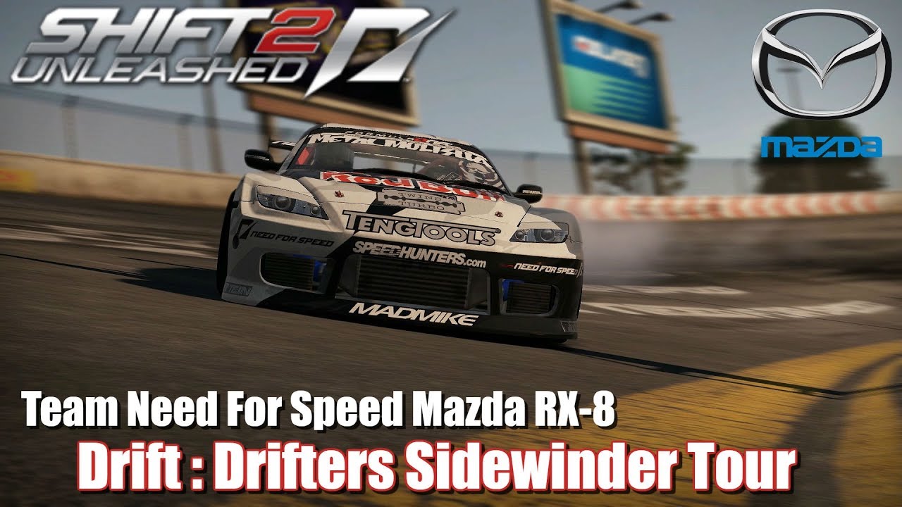 Retro Racing Games : Need For Speed Shift 2 Unleashed - Drift : Drifters Sidewinder Tour