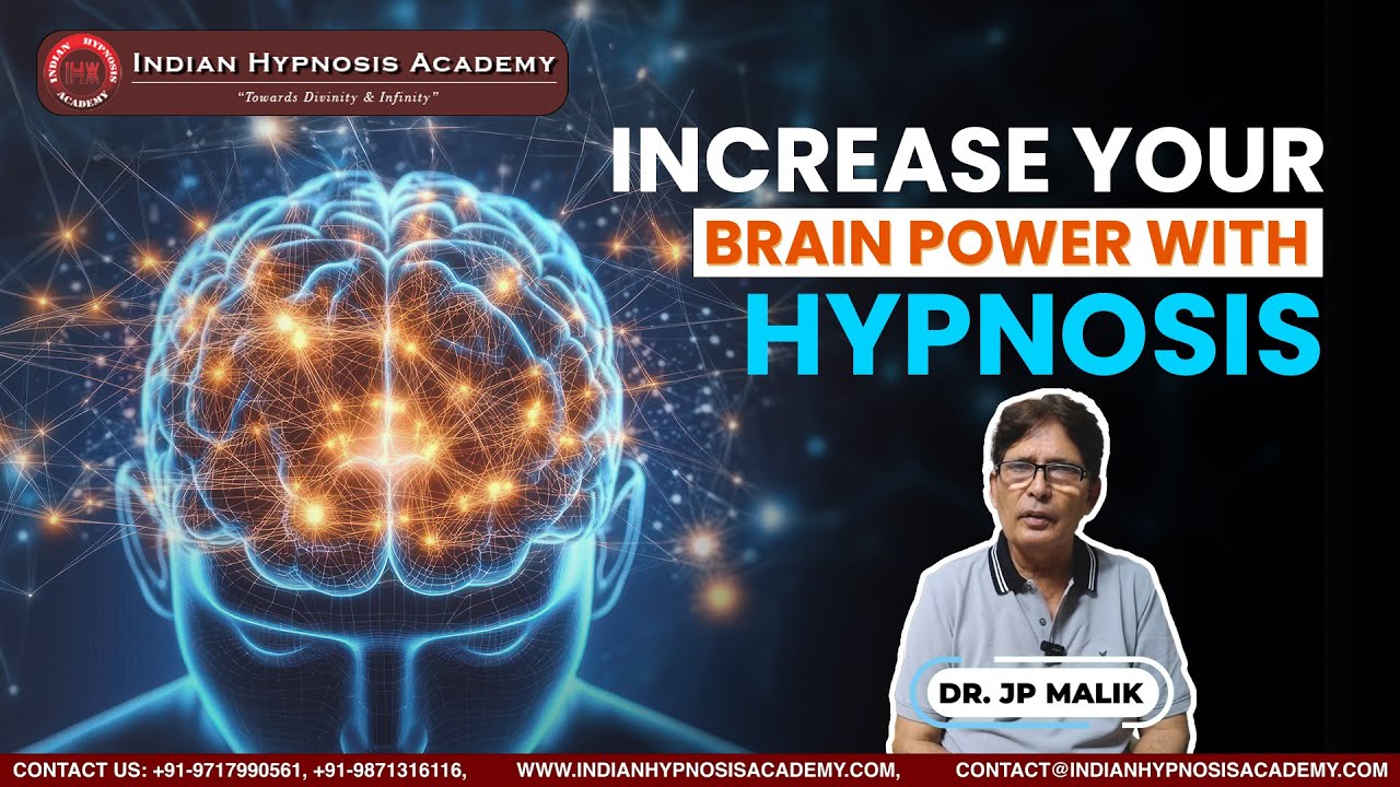 Increase Your Brain Power with Hypnosis | Session by Dr JP Malik (in Hindi)