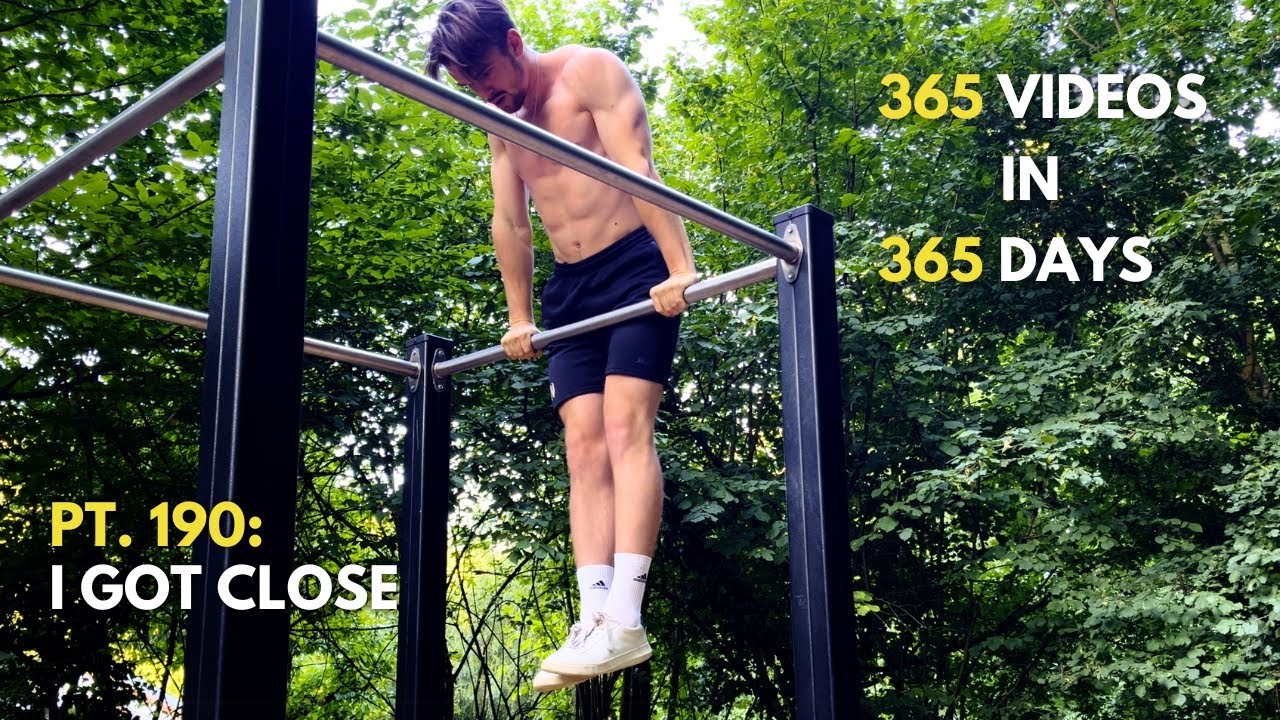 Attempting a new Muscle Up PR | Day 190 of 365
