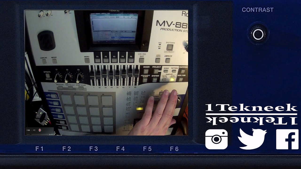 Tutorial on how to DJ On Roland MV 8800 & MV 8000 (Step By Step)