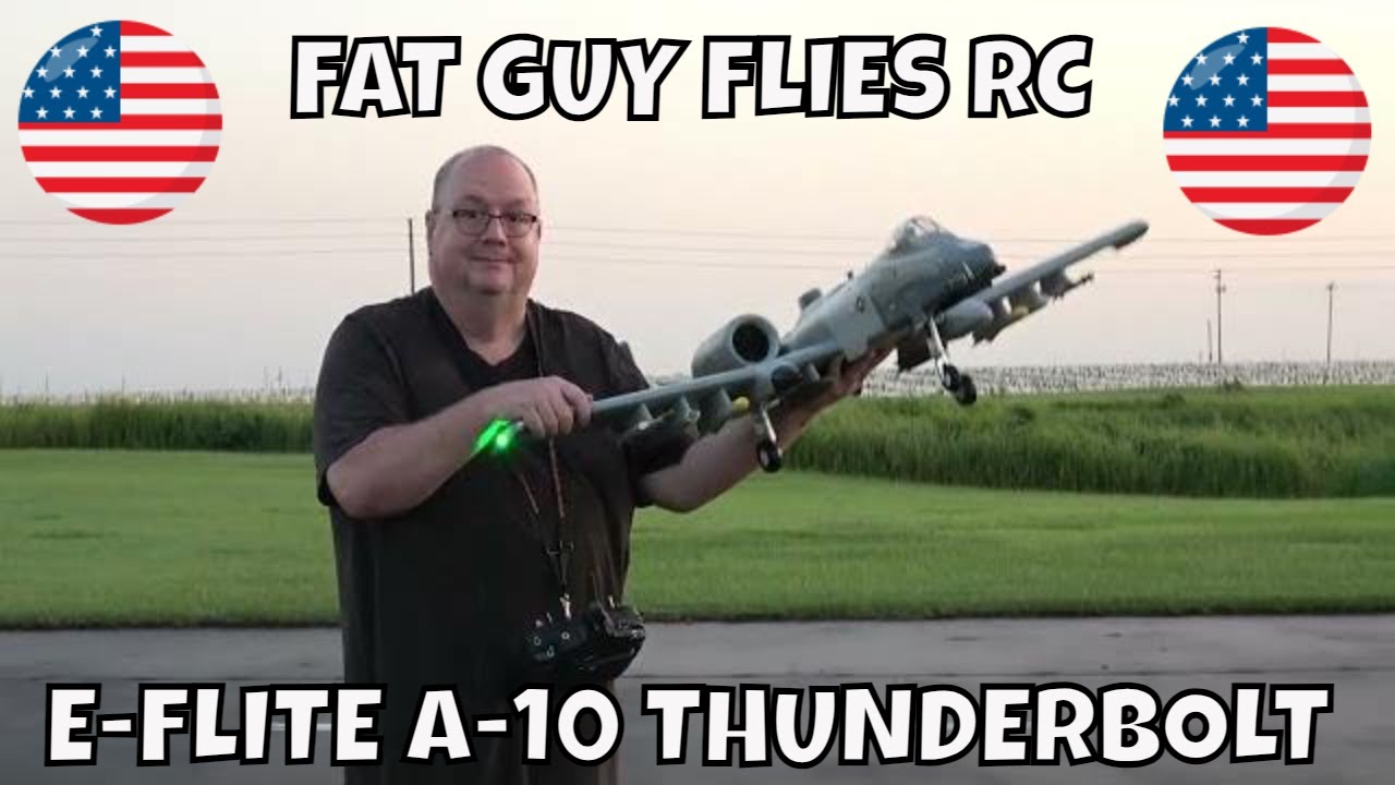 E-FLITE A-10 THUNDERBOLT TWIN 64MM EDF MORNING FLIGHT by FGFRC