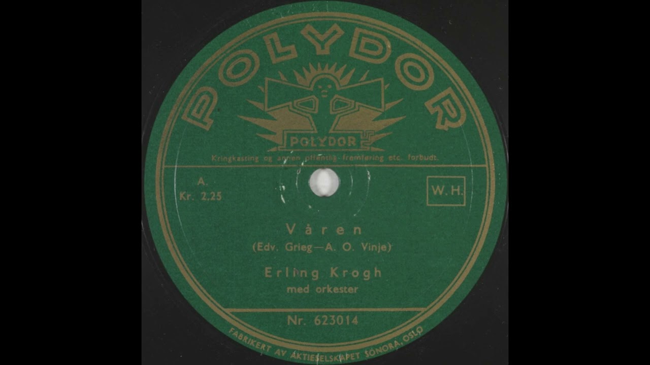 Endnu et streif kun av sol - Erling Krogh (estimated 1938)