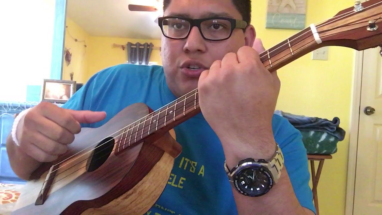 Tutorial Pt 1- Rumba Flamenco strumming on Ukulele