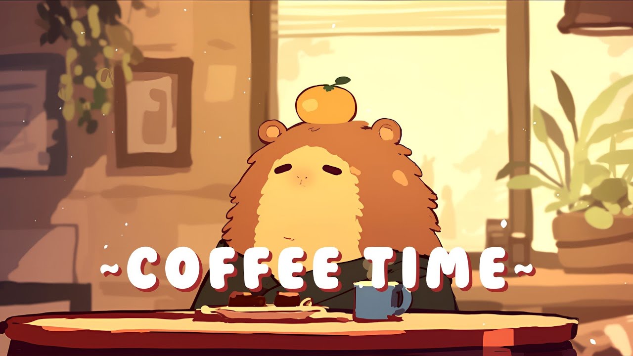 [Full Hour] Capybara Beats & Lofi - Relaxing Music for Work/Study ~ Peaceful Flow ~ ✨