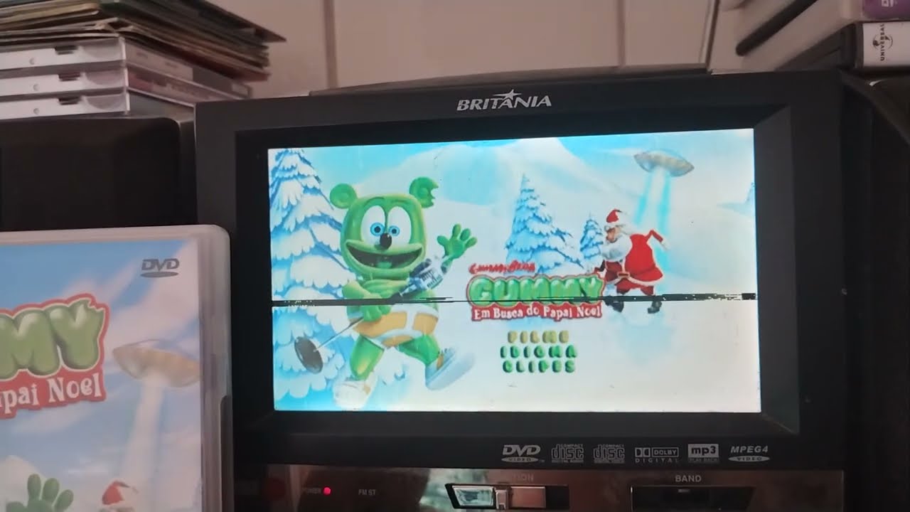 Opening Dvd Do Gummy bear Em Busca Do Papai Noel, Parte 3 (Terceira Parte) Nesse Domingo De Carnaval