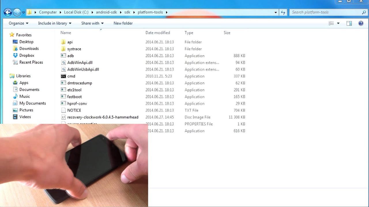 How to Install CWM Custom Recovery on Android L [Nexus 5]