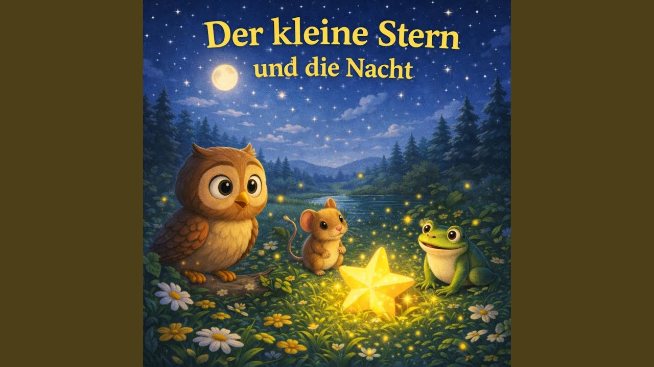 Der kleine Stern und die Nacht (Gute Nacht Geschichte Schlaflied)