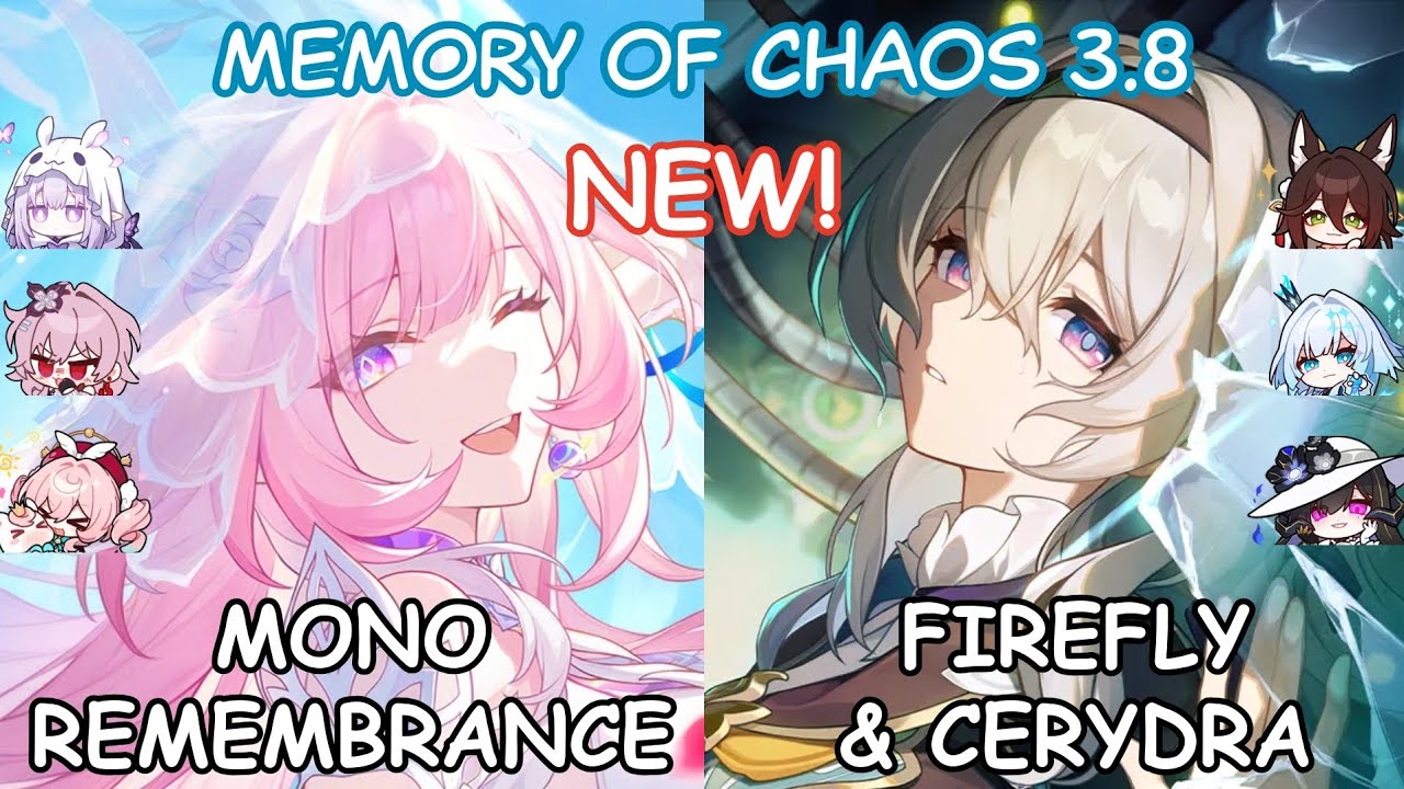 E0S1 Cyrene x E0S1 Castorice & E0S1 Firefly x E1S1 Cerydra - NEW MOC 3.8 - Honkai: Star Rail