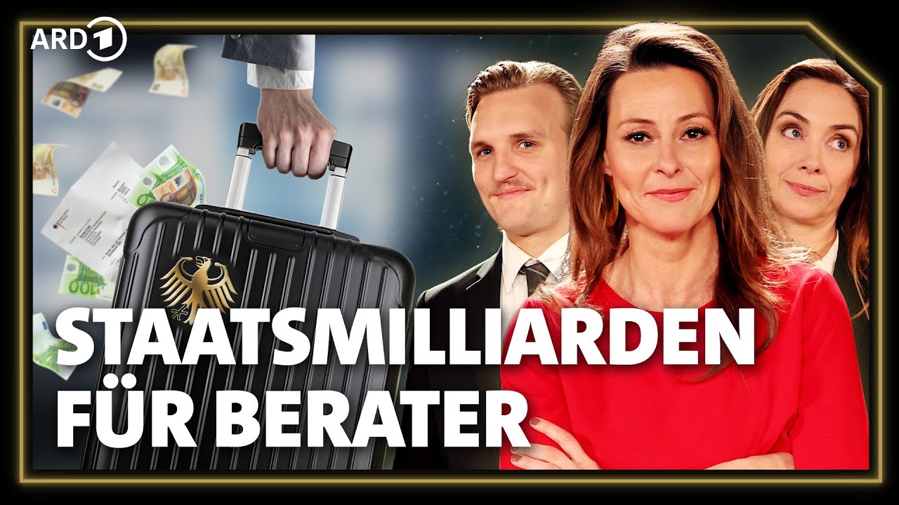 Geheime Berichte: Staatsmilliarden f&uuml;r Berater | GANZE FOLGE RESCHKE FERNSEHEN!