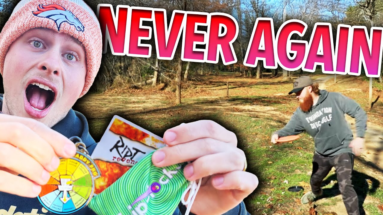 This Game Almost Destroys Hunter and Trevor's Friendship | Crazy Disc Golf Challenge