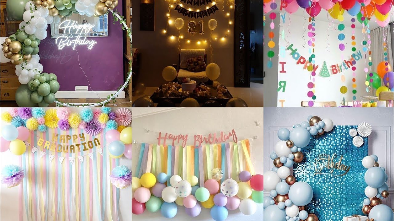 Beautiful Birthday Decoration ideas at home #birthdaydecoration #decoration #bithdaydecor