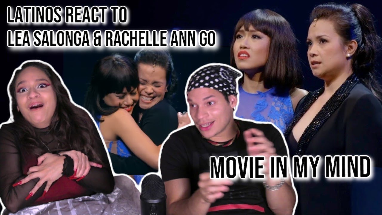 Waleska & Efra react to Rachelle Ann Go and Lea Salonga - The Movie In My Mind | REACTION