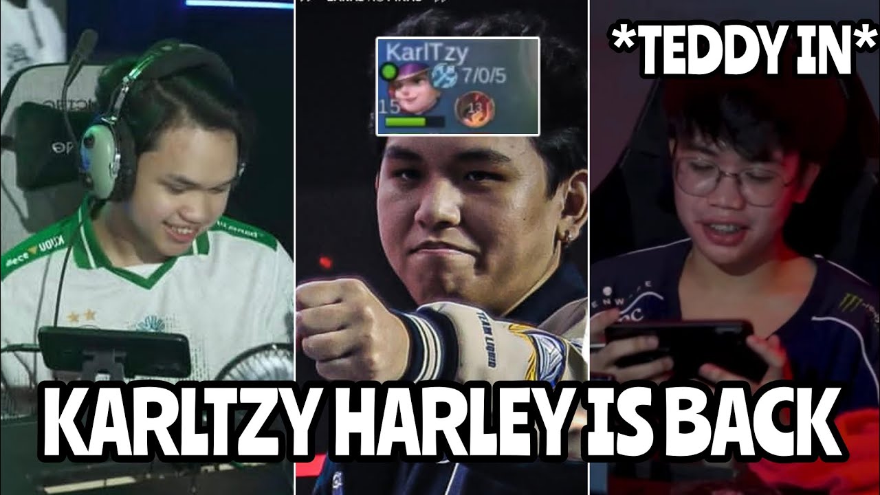 KARLTZY FINALLY PICKS HARLEY AFTER 5 YEARS AND 10 SEASONS!!! TEDDYQT DEBUT IN MPL PH...🤯