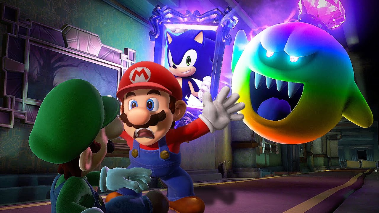 Luigi's Mansion 3 + Sonic Dream Team - Full Game Walkthrough (HD)